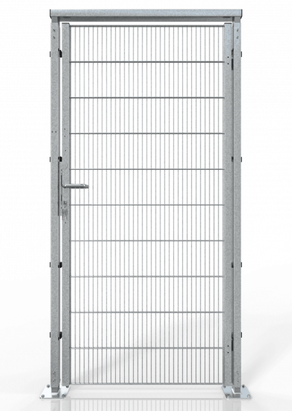 Drehtür für Kellertrennwand ECONFENCE® BASIC LINE ZINK BT01-WB 1000x2400MM