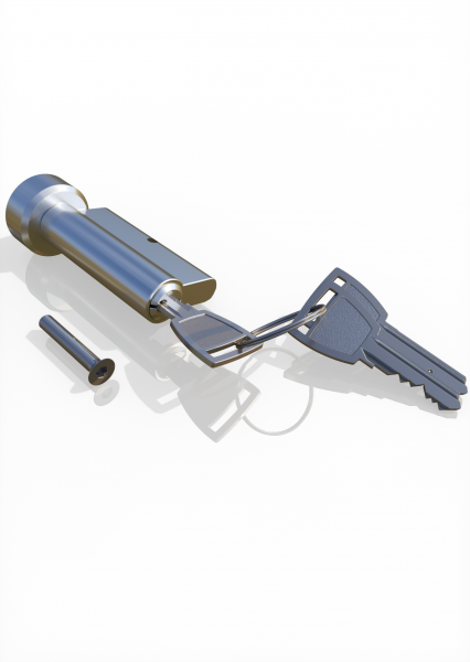 Profilzylinder-Set (Fluchtentriegelung) ECONFENCE® Schiebetür TS01