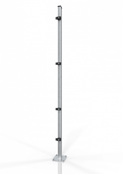 Reihenpfosten ECONFENCE® BASIC LINE ABSTURZSICHERUNG 60x40x2000MM